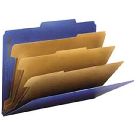 PEN2PAPER Classification Folders- 3 Dividers- Letter- Blue PE789650